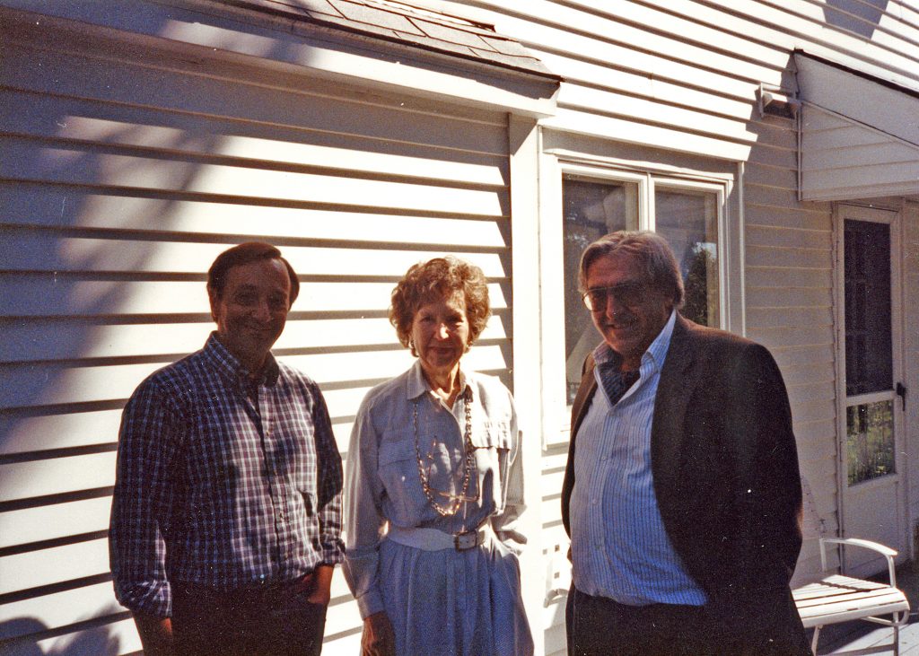 Jack Wikse, Alfreda Galt and Juan Campos, 1990